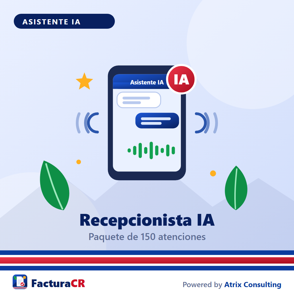 Recepcionista IA — Paquete de 150 atenciones