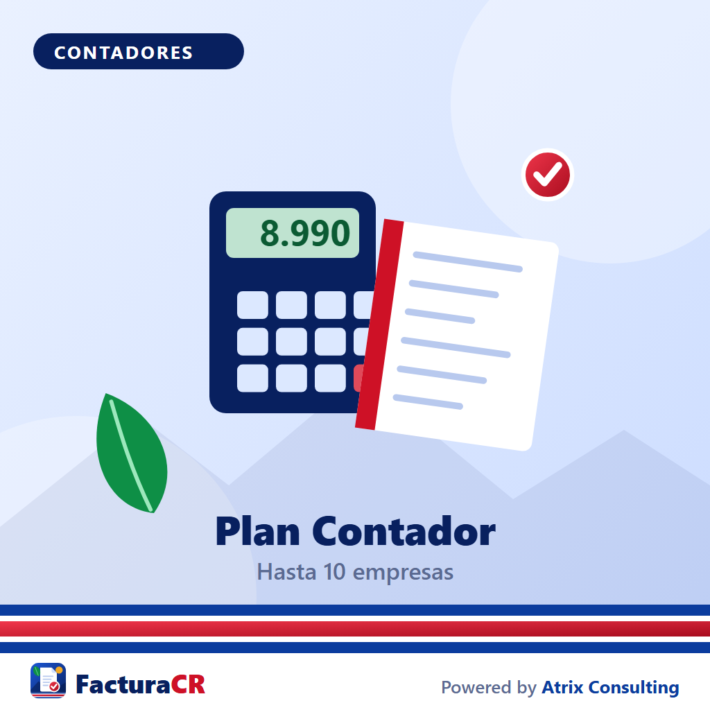[FE-CONTADOR] Facturación Electrónica — Plan Contador